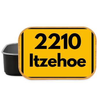 ANCIEN CODE POSTAL RÉTRO 2210 ITZHOE – VENTILATEURS - Boîte à goûter - noir - Devant