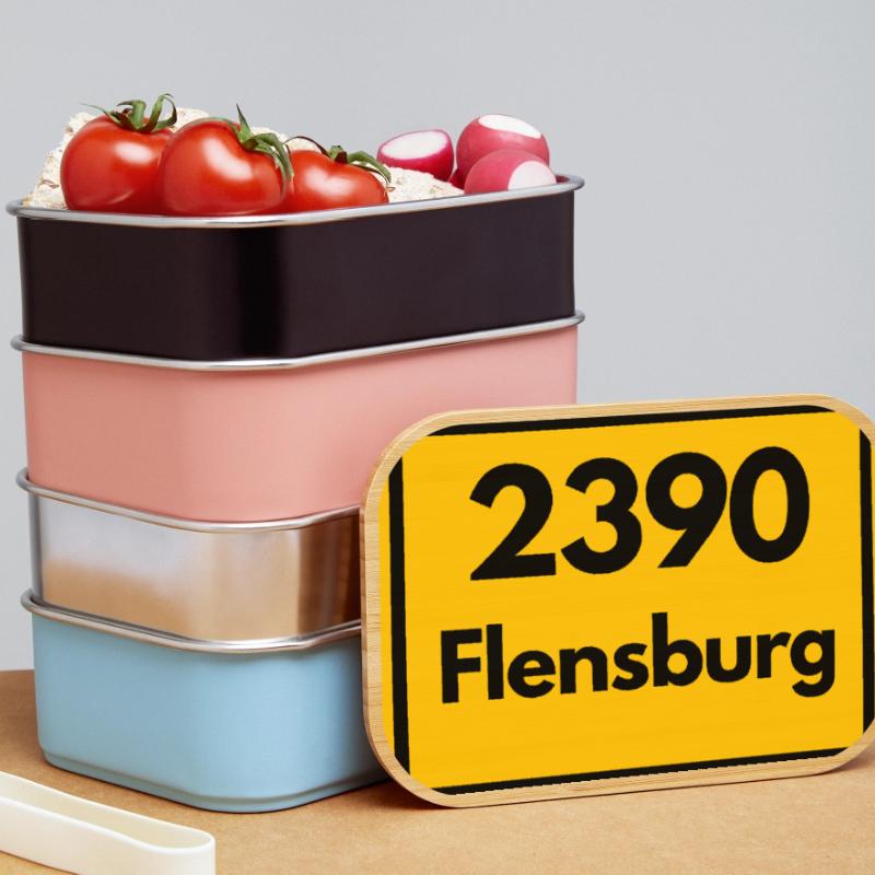 OLD POSTCODE POSTCODE RETRO 2390 FLENSBURG – FJORD Lunch Box