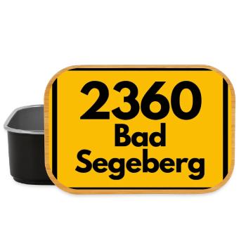 ANCIEN CODE POSTAL RÉTRO 2360 BAD SEGEBERG - Boîte à goûter - noir - Devant