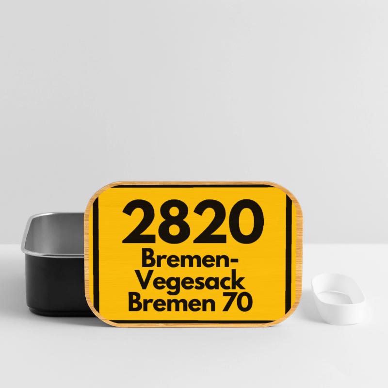 OLD POSTCODE ZIP CODE RETRO 2820 BREMEN VEGESACK! Lunch Box