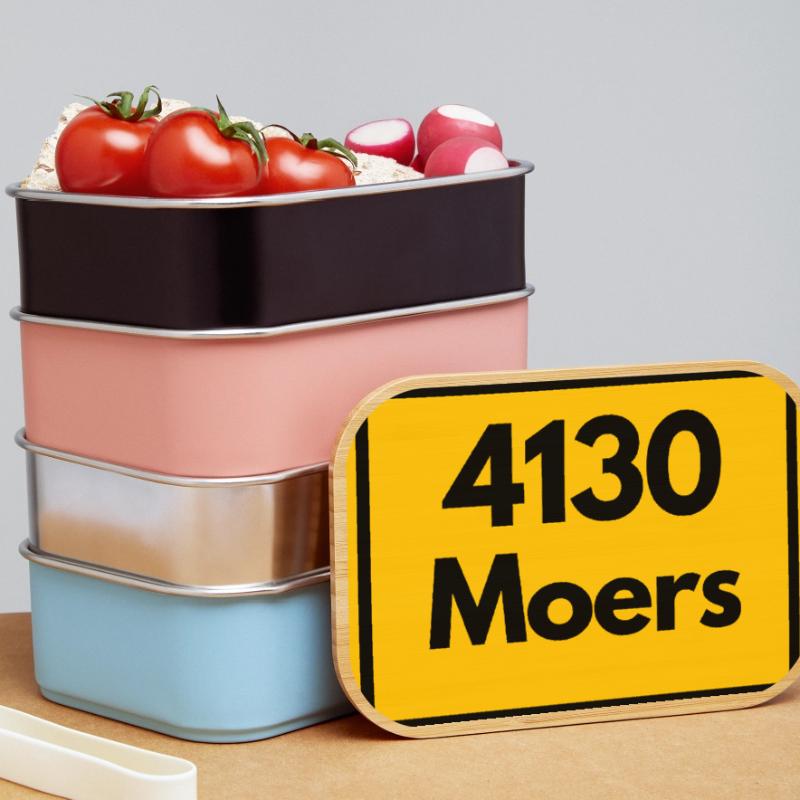 OLD POSTCODE POSTCODE RETRO 4130 MOERS Lunch Box