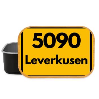 OLD POSTCODE POSTCODE RETRO 5090 LEVERKUSEN - Lunch Box - black - Front