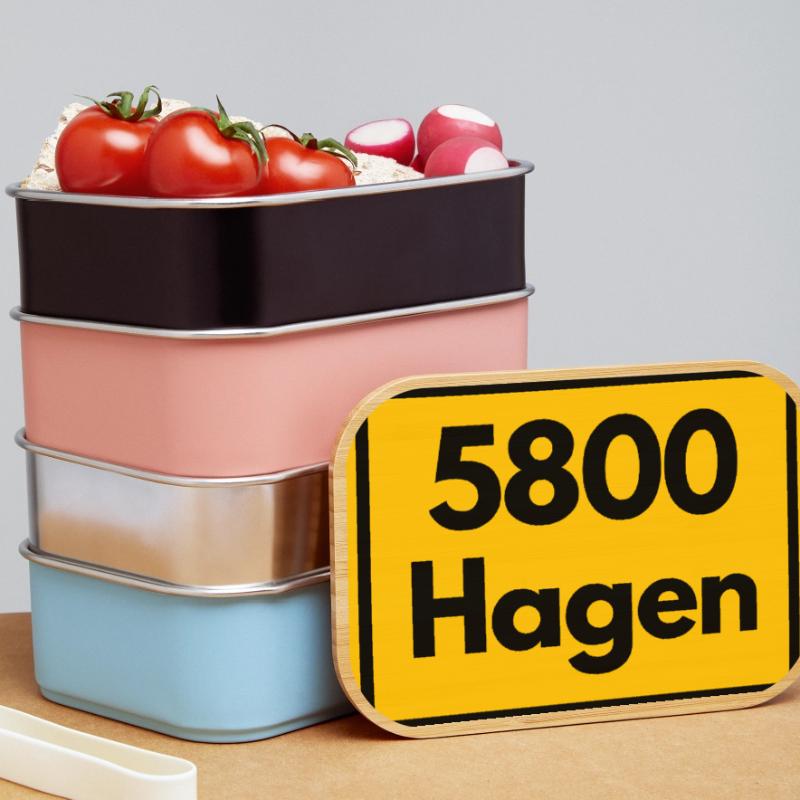 OLD POSTCODE POSTCODE RETRO 5800 HAGEN Lunch Box