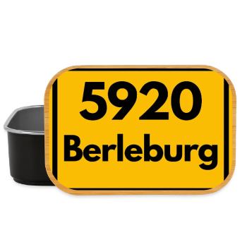ANCIEN CODE POSTAL RETRO 5920 BERLEBURG - Boîte à goûter - noir - Devant