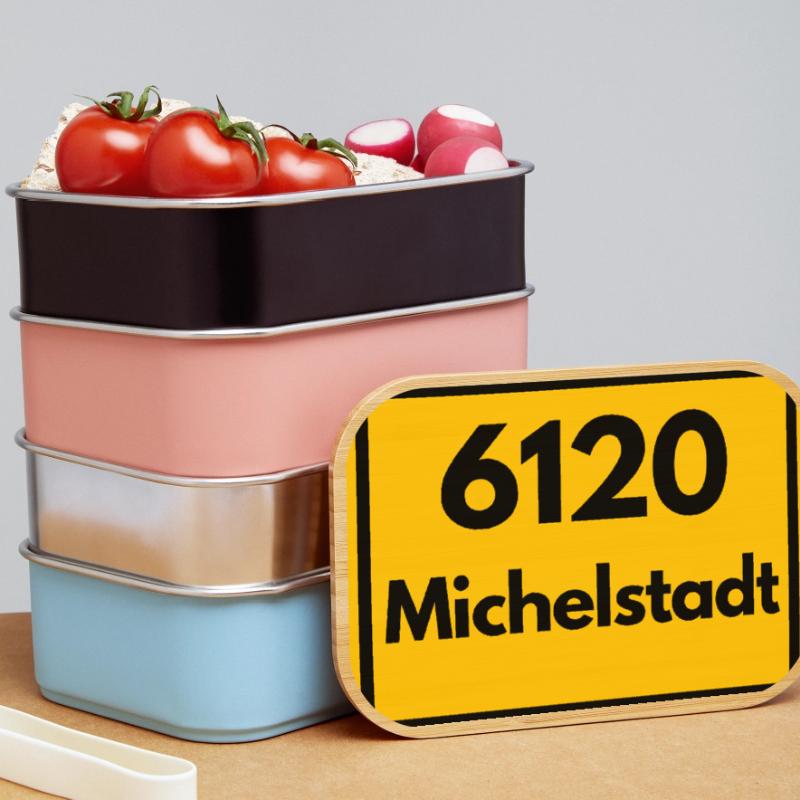 OLD POSTCODE POSTCODE RETRO 6120 MICHELSTADT HEIMA Lunch Box
