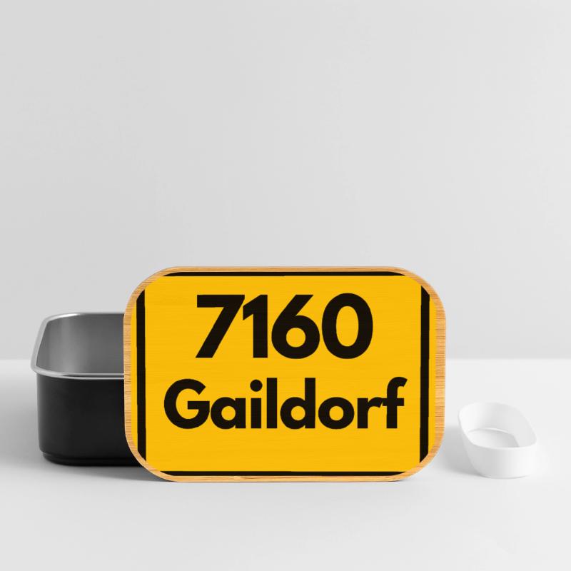 OLD POSTCODE POSTCODE RETRO 7160 GAILDORF HEIMAT Lunch Box