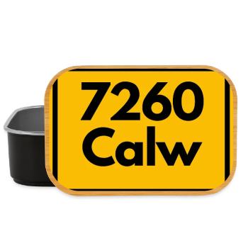 OLD POSTCODE POSTCODE RETRO 7260 CALW HEIMATSTOLZ - Lunch Box - black - Front