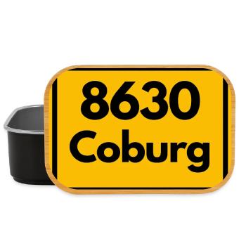 ANCIEN CODE POSTAL 8630 COBURG HEIMATSTOLZ - Boîte à goûter - noir - Devant
