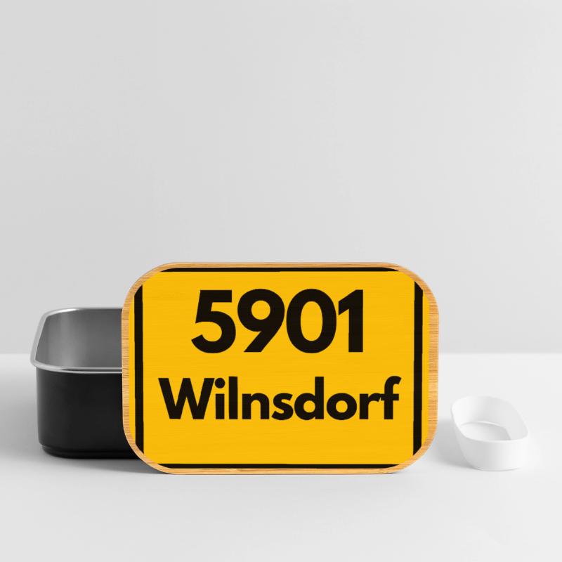OLD POSTCODE POSTCODE RETRO 5901 WILNSDORF HEIMAT Lunch Box