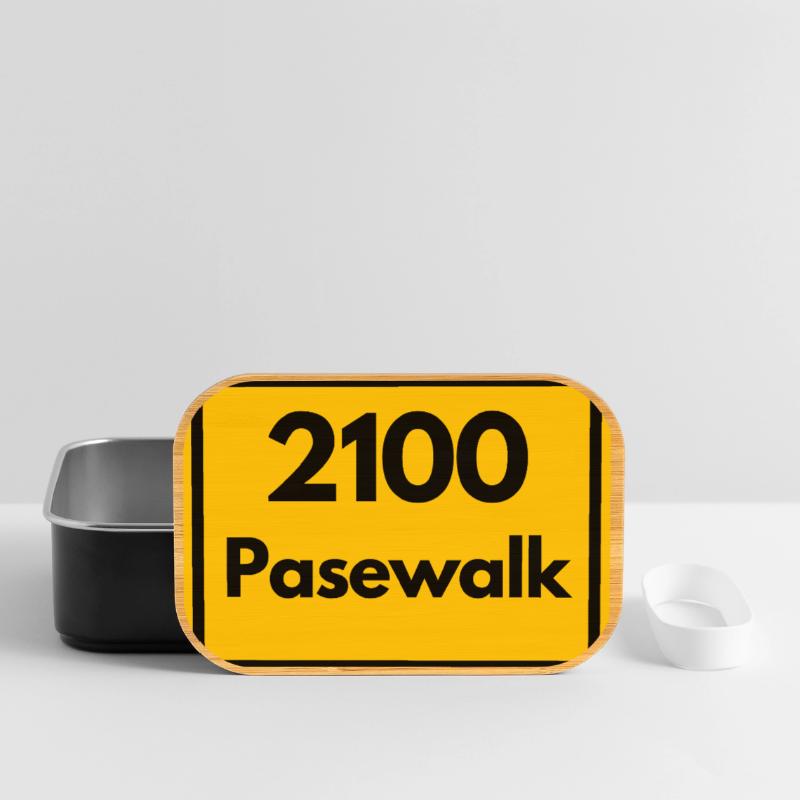 OLD POSTCODE POSTCODE RETRO 2100 PASEWALK HEIMAT Lunch Box