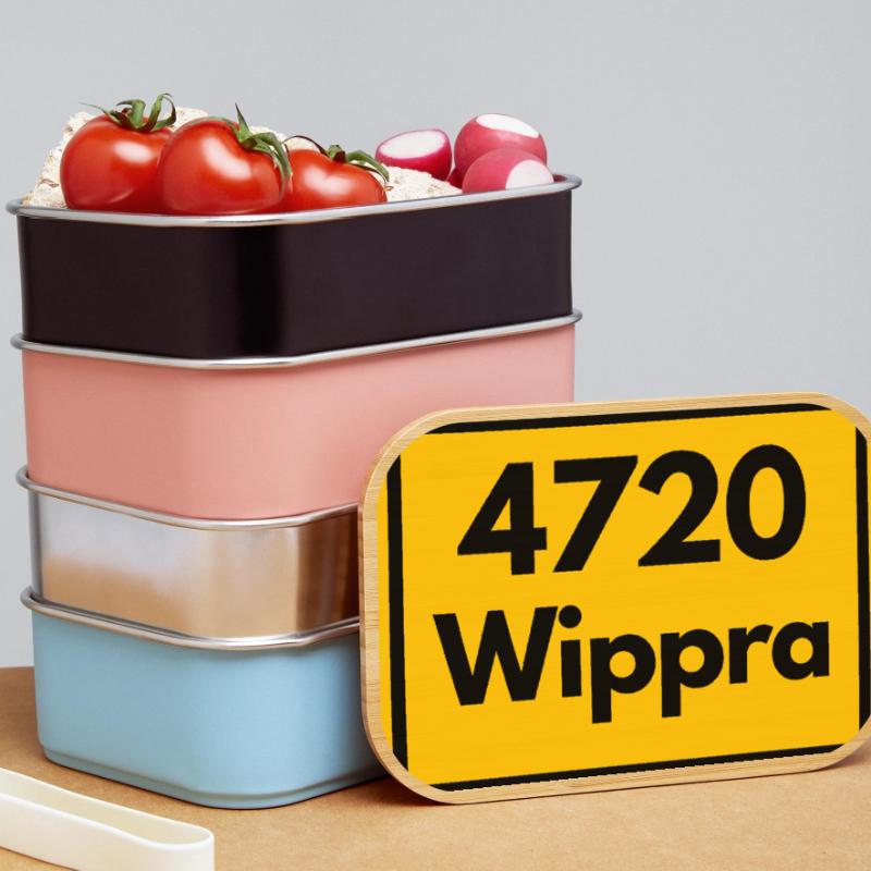 OLD POSTCODE POSTCODE 4720 WIPPRA HEIMATSTOLZ Lunch Box