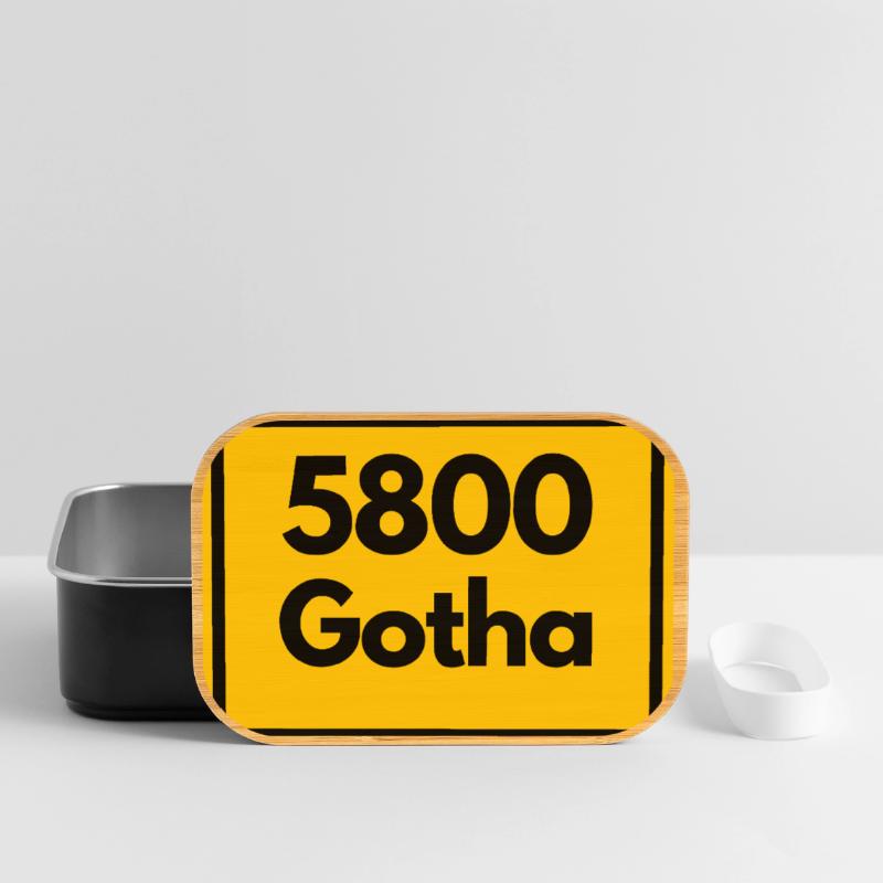 OLD POSTCODE 5800 GOTHA HEIMATSTOLZ ORIGINAL Lunch Box