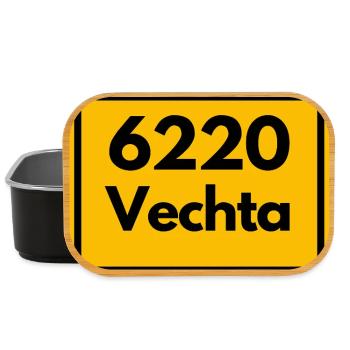 Alte Postleitzahl 6220 Vechta | DDR - Lunch Box - Schwarz - Vorne