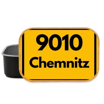 9010 09111 CHEMNITZ SACHSEN 9010 - Lunch Box - Schwarz - Vorne