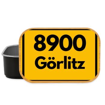 8900 02826 GÖRLITZ SACHSEN 8900 - Lunch Box - Schwarz - Vorne
