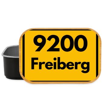 ANCIEN CODE POSTAL 9200 SAXE FREIBERG CODE POSTAL - Boîte à goûter - noir - Devant
