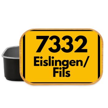 OLD POSTCODE 7332 ZIP 73054 EISLINGEN FILS - Lunch Box - black - Front