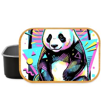 Panda - Lunch Box - Schwarz - Vorne