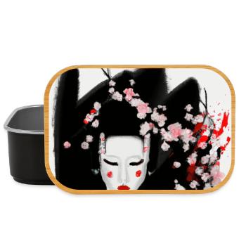 Bloody geisha - Lunch Box - black - Front