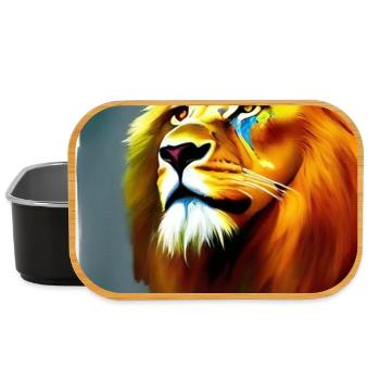 Le Roi Lion - Boîte à goûter - noir - Devant