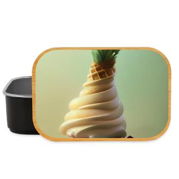 Glace - Boîte à goûter - noir - Devant