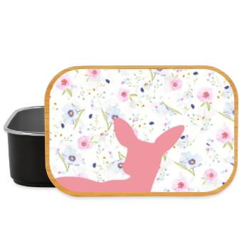 Poster Fawn - Lunch Box - black - Front