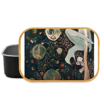 Handstand in the dark: Be strong in & out, BE YOU - Lunch Box - Schwarz - Vorne