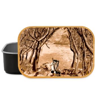 Roots and Resonance - Lunch Box - black - Front