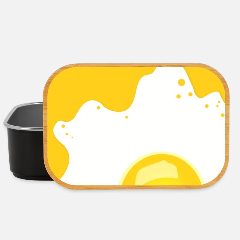You look eggcellent - Lunch Box - Schwarz