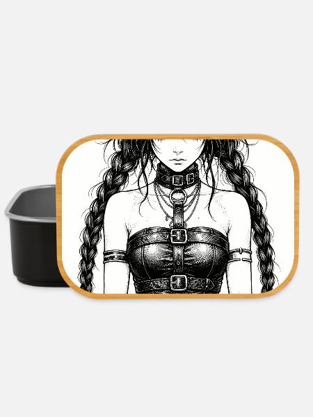 Gothic Siren in the Water - Lunch Box - black