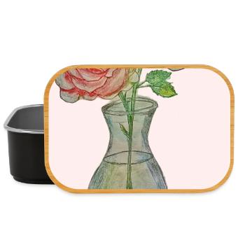 Éclat de Roses au Crayon - Boîte à goûter - noir - Devant