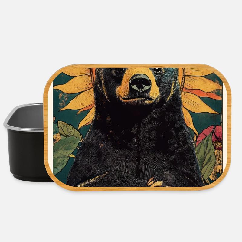 Sun Bear Malaienbär - Lunch Box - Schwarz