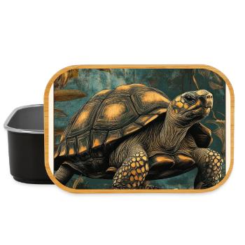 Tortoises Tortoise - Lunch Box - black - Front
