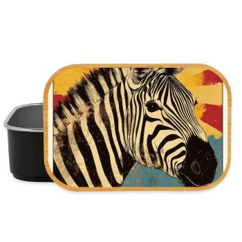 Zebras Zebra - Lunch Box - black - Front