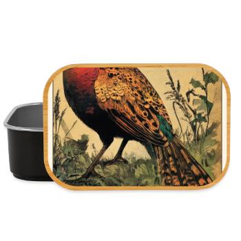 Fasane Fasan - Lunch Box - Schwarz - Vorne