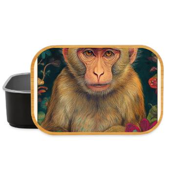Macaque Macaque - Lunch Box - black - Front