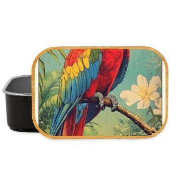 Macaw's Era - Lunch Box - black - Front