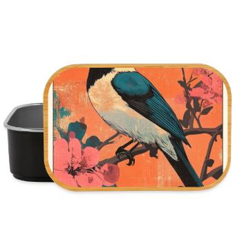 Elstern Elster - Lunch Box - Schwarz - Vorne