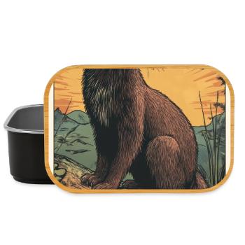 Nerze Nerz - Lunch Box - Schwarz - Vorne