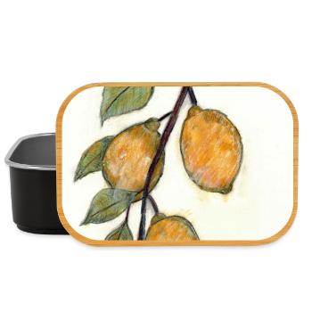 Lemon bush - Lunch Box - black - Front