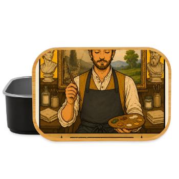 Restaurator | Kunstrestaurierung Tarot - Lunch Box - Schwarz - Vorne