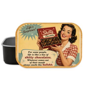 Die süße Ironie des Lebens - Lunch Box - Schwarz - Vorne
