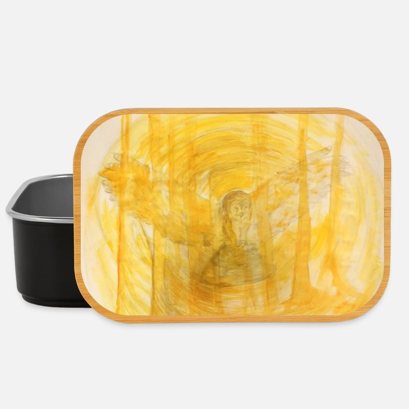 Holy Owl - Lunch Box - black