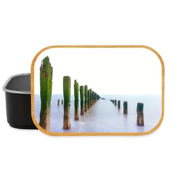 Langzeitbelichtungs-Spurn-Punkt - Lunch Box - Schwarz - Vorne