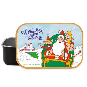 Weihnachtsmann & Co. KG – Schlittenabenteuer - Lunch Box - Schwarz - Vorne