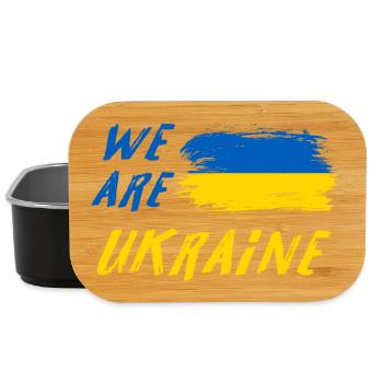 nous sommes l'Ukraine - Boîte à goûter - noir - Devant