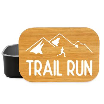 Trail Run - Lunch Box - black - Front