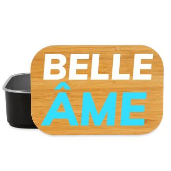 belle âme - Boîte à goûter - noir - Devant