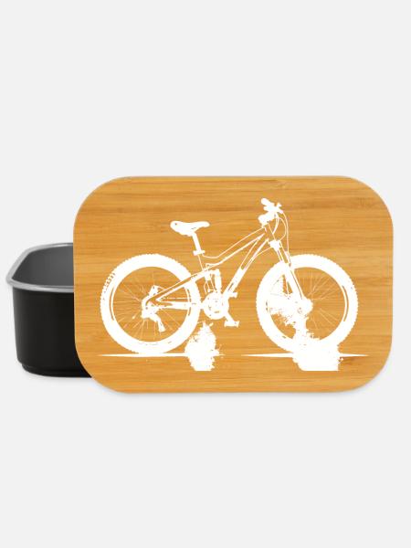 Mountainbike Radfahrer - Lunch Box - Schwarz