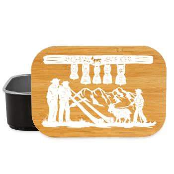 Glockenklang_white - Lunch Box - Schwarz - Vorne
